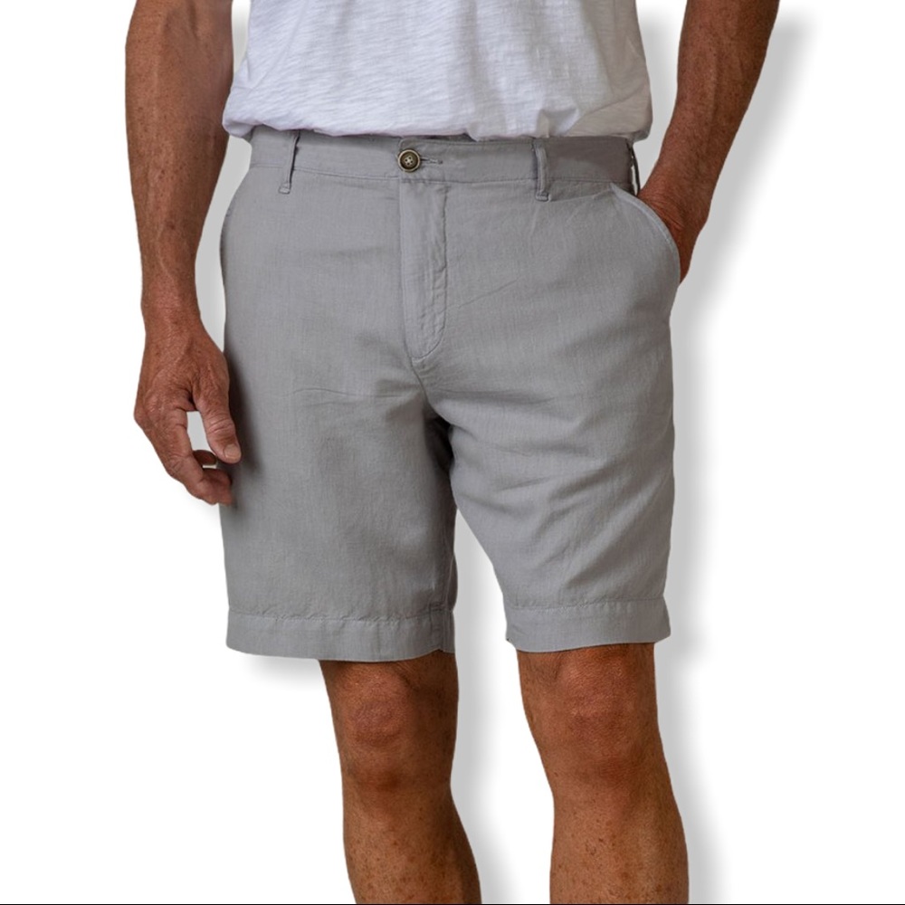 True Grit Sunset Linen Chino Shorts